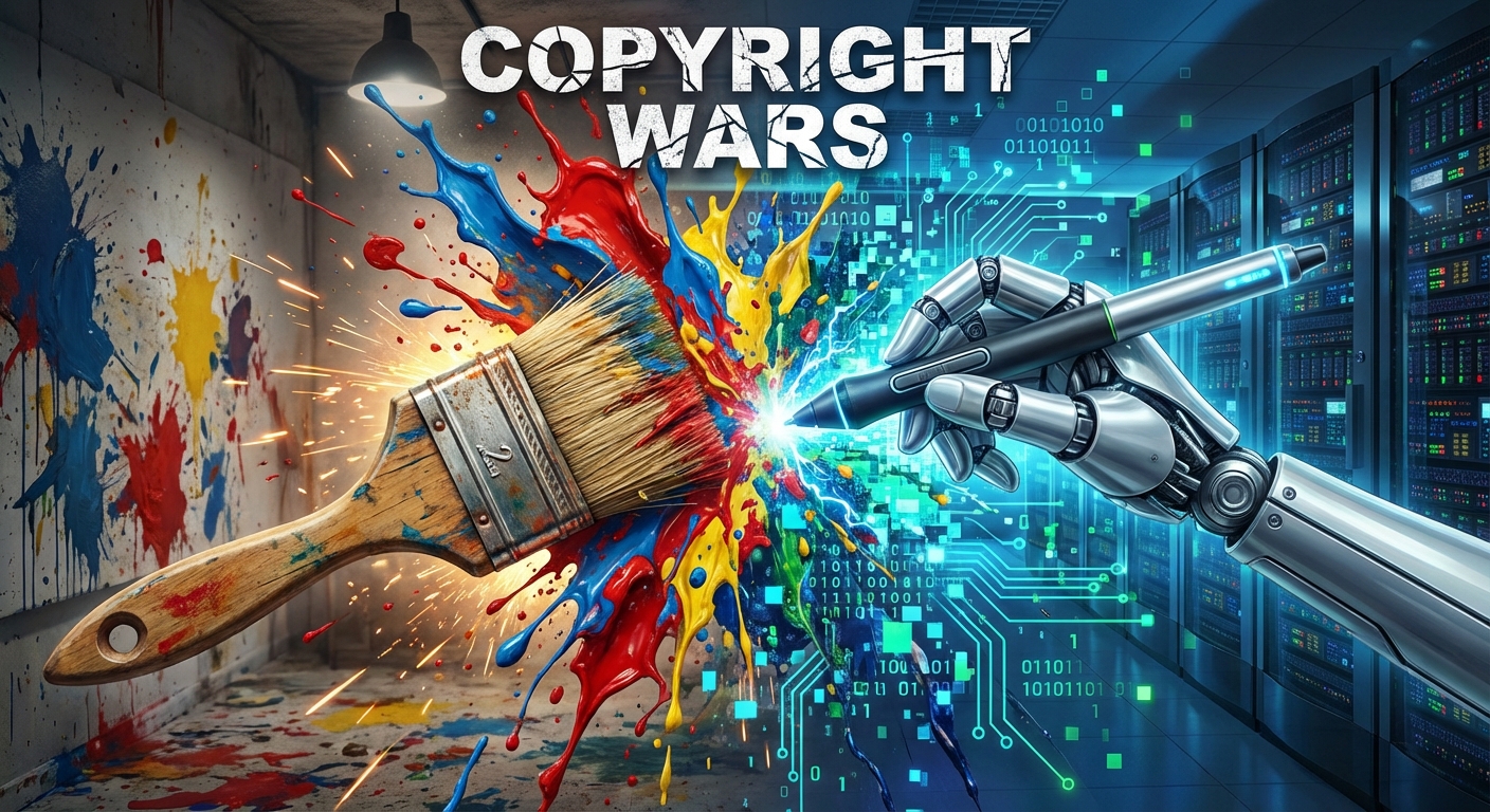 The Copyright Wars: Artists vs AI Companies